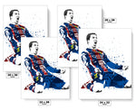 Luis Suarez FC Barcelona Soccer Futbol Art Poster