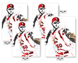 Adam Wainwright St. Louis Cardinals Baseball Art Poster