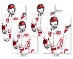 Kyle Farmer Cincinnati Reds Baseball Art Poster