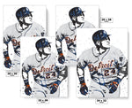 Miguel Cabrera Detroit Tigers Baseball Art Poster