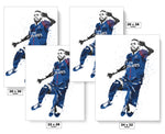 Neymar Jr FC PSA Soccer Futbol Art Poster