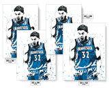 Karl-Anthony Towns Minnesota Timberwolves Basketball Art Poster