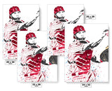 TJ Realmuto Philadelphia Phillies Baseball Art Poster