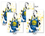 Klay Thompson Golden State Warriors Basketball Art Poster