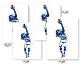 Odell Beckham Jr New York Giants Football Art Poster