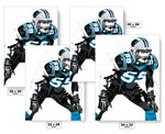 Luke Kuechly Carolina Panthers Football Art Poster