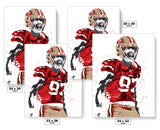 Nick Bosa San Francisco 49ers Football Art Poster