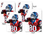 Andre Johnson Houston Texans Football Art Poster