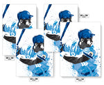 Bo Jackson Kansas City Royals Baseball Art Poster