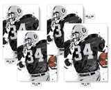 Bo Jackson Las Vegas Raiders Football Art Poster