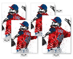 Emmanuel Clase Cleveland Guardians Baseball Art Poster