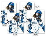 Vladimir Guerrero Jr Toronto Blue Jays Baseball Art Poster