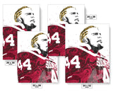 Brian Bosworth Oklahoma Sooners NCAA College Art Poster