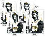 Roberto Clemente Pittsburgh Pirates Baseball Art Poster