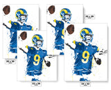 Matthew Stafford Los Angeles Rams Football Art Poster