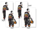 Kevin Durant Phoenix Suns Basketball Art Poster