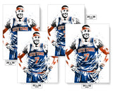 Carmelo Anthony New York Knicks Basketball Art Poster