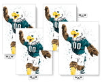 Swoop Mascot Philadelphia Eagles Football Art Poster