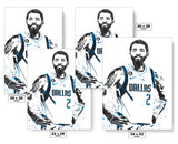 Kyrie Irving Dallas Mavericks Basketball Art Poster