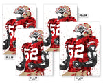 Patrick Willis San Francisco 49ers Football Art Poster