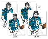 Mark Brunell Jacksonville Jaguars Football Art Poster