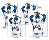 Tom Seaver New York Mets Baseball Art Poster